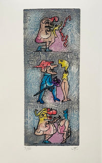 Ubu roi VIII de Roberto Matta, 1982