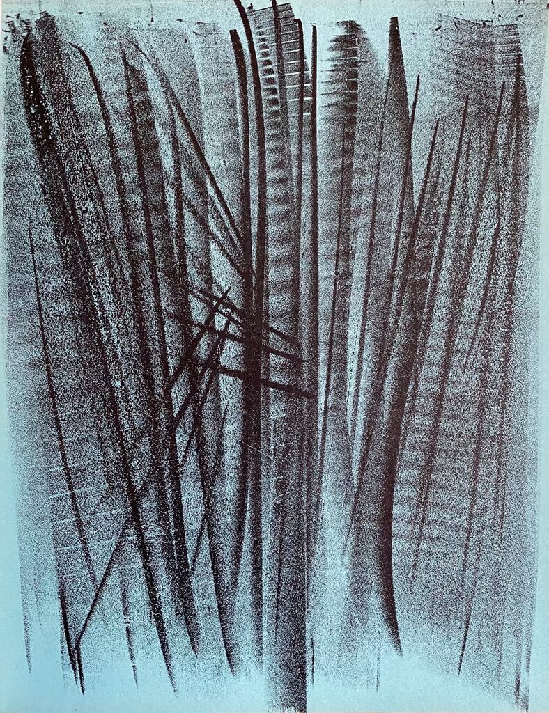 L 127 by Hans Hartung, 1964