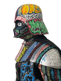 Darth Vader Graffiti d'Alberto Blanchart, 2023 (vue 4)