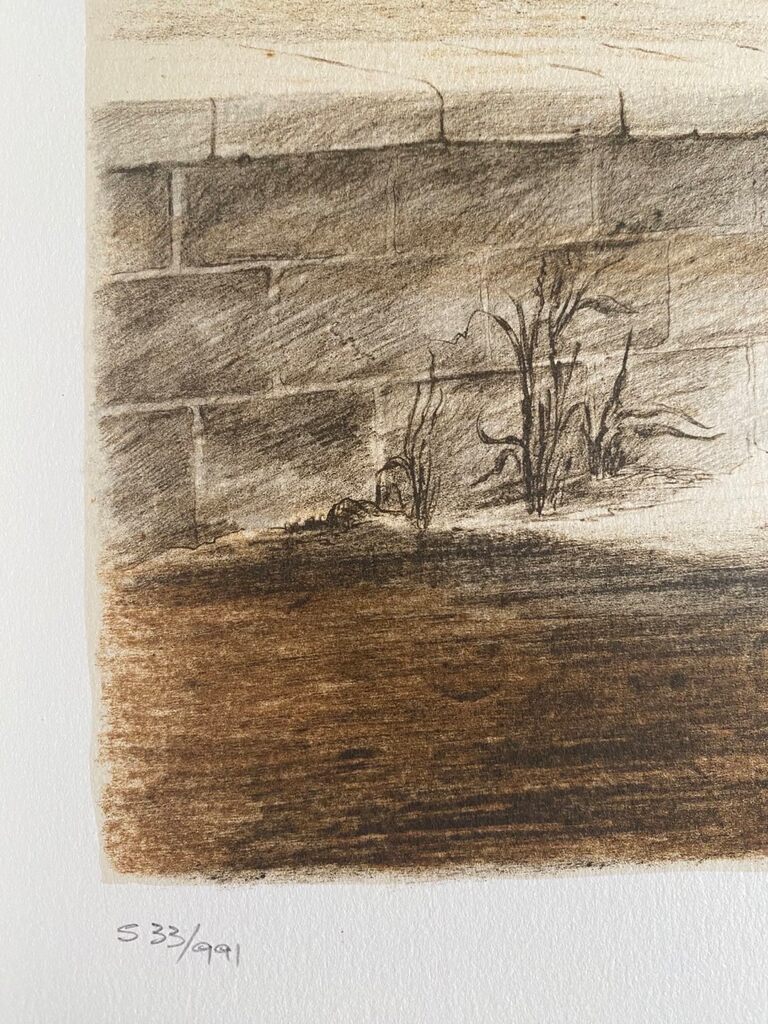 Digue sur la mer by Pierre Skira, 1978 (view 2)