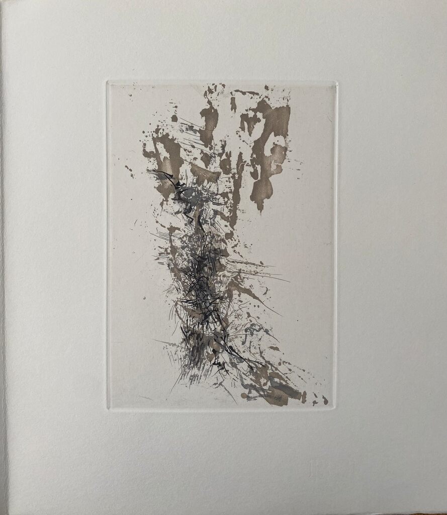 Untitled ( Sand) de Zao Wou-Ki 趙無極, 1962