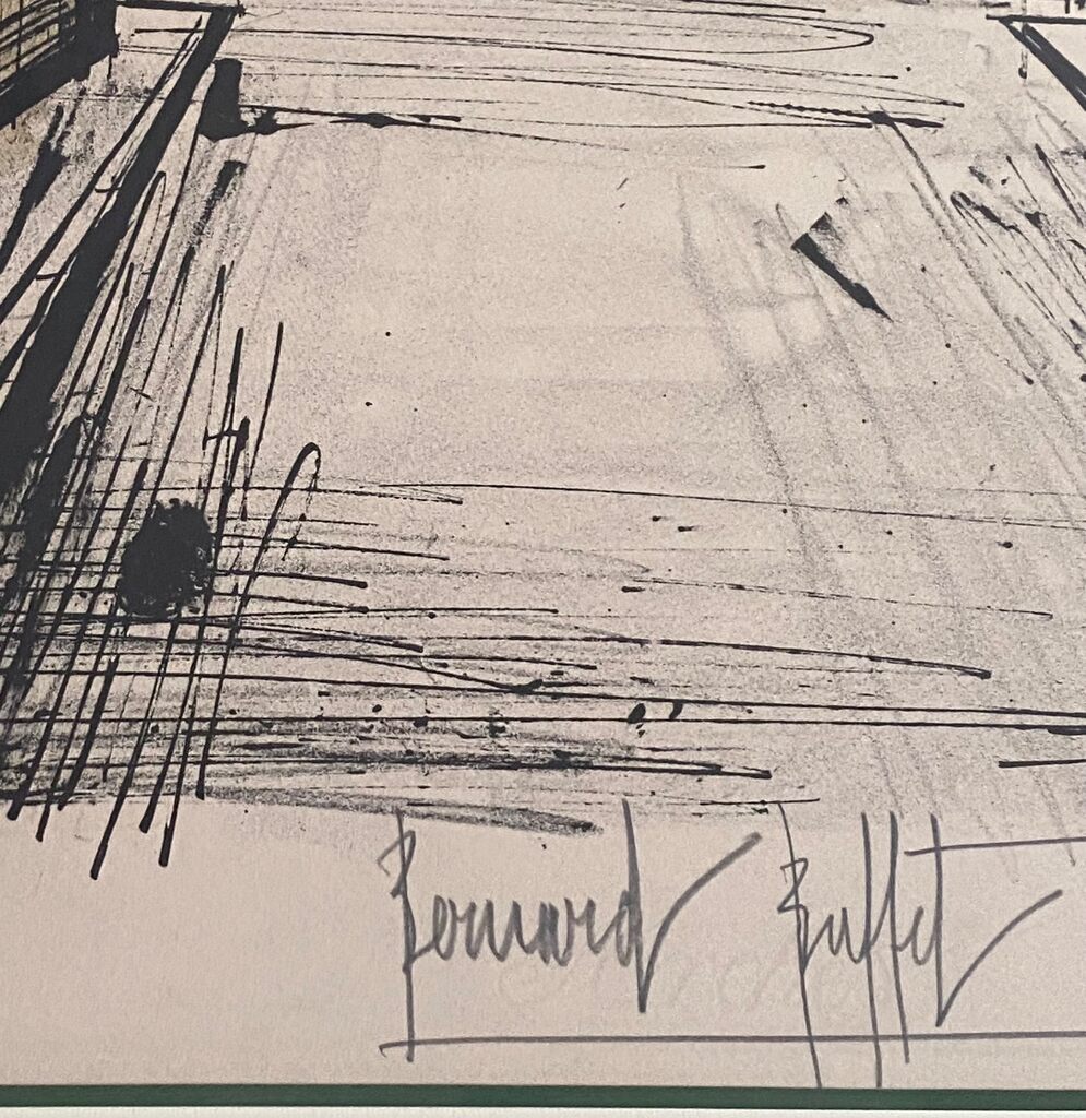 Eglise de Village de Bernard Buffet, 1969 (vue 2)