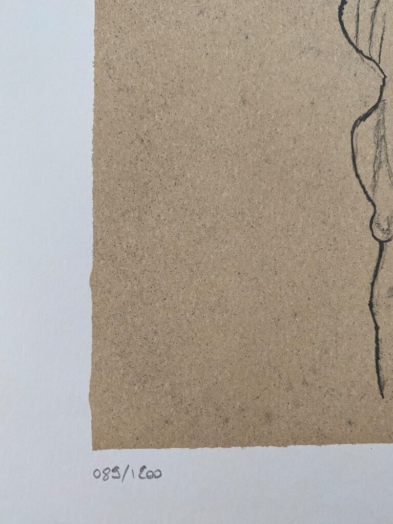 Reclining Male Nude with Green Cloth d'Egon Schiele, 2007 (vue 2)