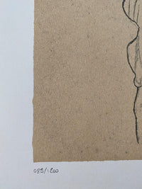 Reclining Male Nude with Green Cloth d'Egon Schiele, 2007 (vue 2)