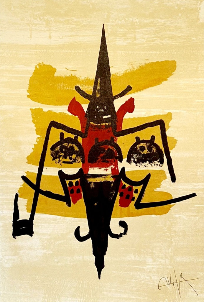 El último viaje del buque fantasma de Wifredo Lam, 1976