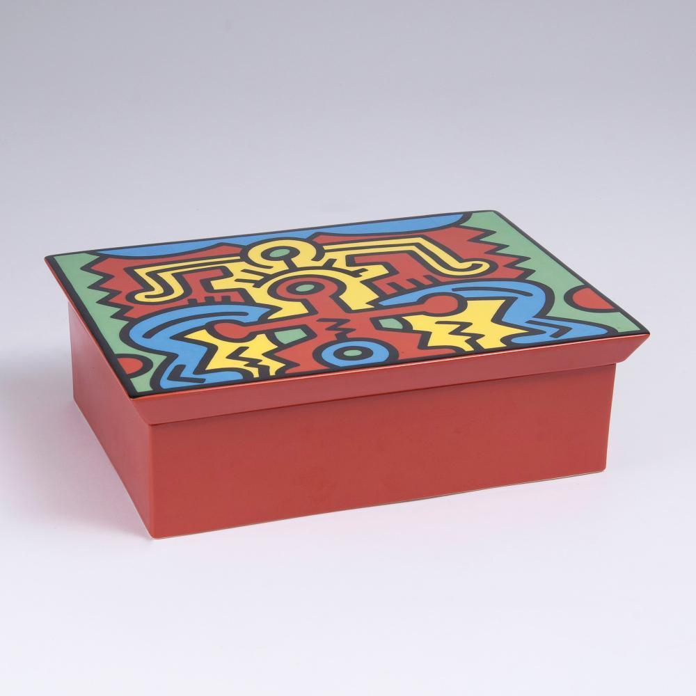 Rectangular Box No. 2 "Spirit of Art - Series SoHo" by Keith Haring, 1992