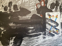 Les deux cartes by Antoni Tàpies, 1976 (view 2)