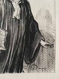 Court Scene by Honoré Daumier, 1918 (view 3)