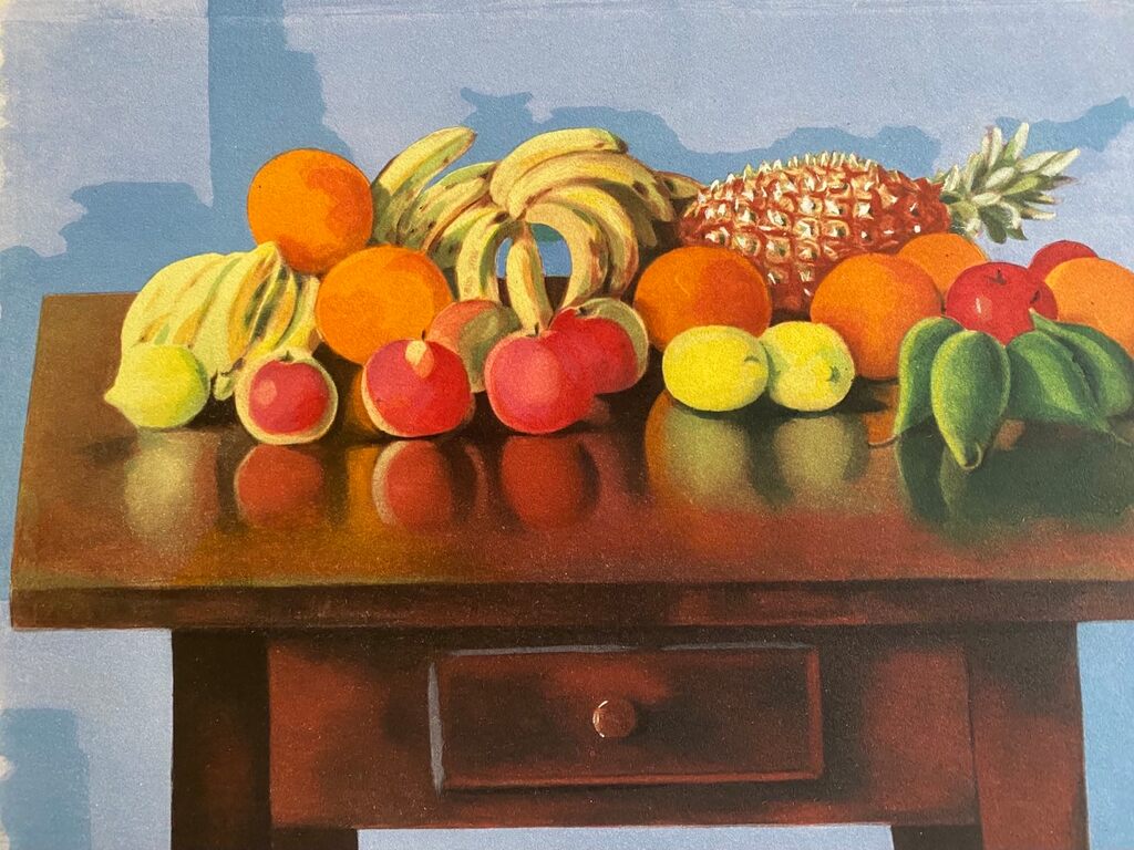 Nature morte aux fruits de Moïse Kisling, 1954 (vue 3)