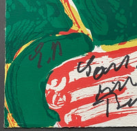 Carte de vœux by Bengt Lindström, c. 1980 (view 2)