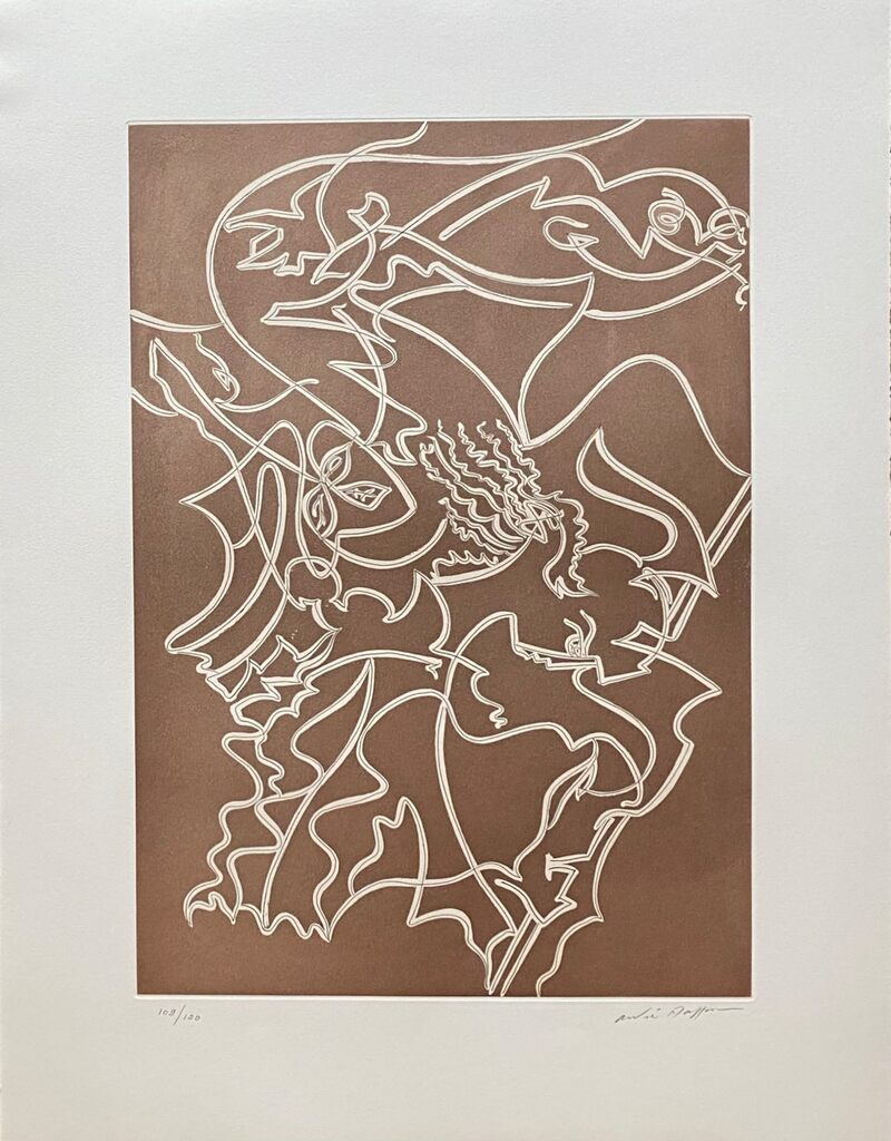 Athéna d'André Masson, 1978
