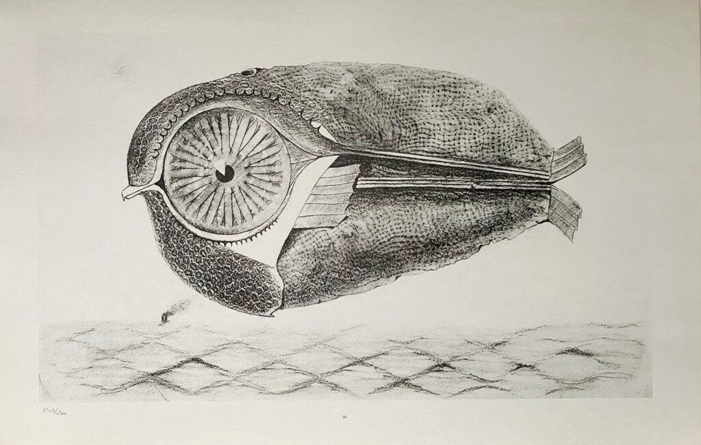 The Fugitive (L'Évadé) by Max Ernst, 1972