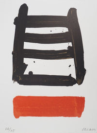 Lithographie N°40 by Pierre Soulages, 1978 (view 2)