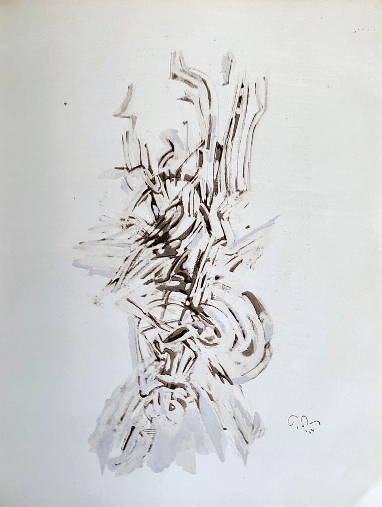 Totem by Mark Tobey, 1959