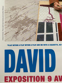 Play within a Play within a Play and Me with a Cigarette within a Play by David Hockney, 2025 (view 2)