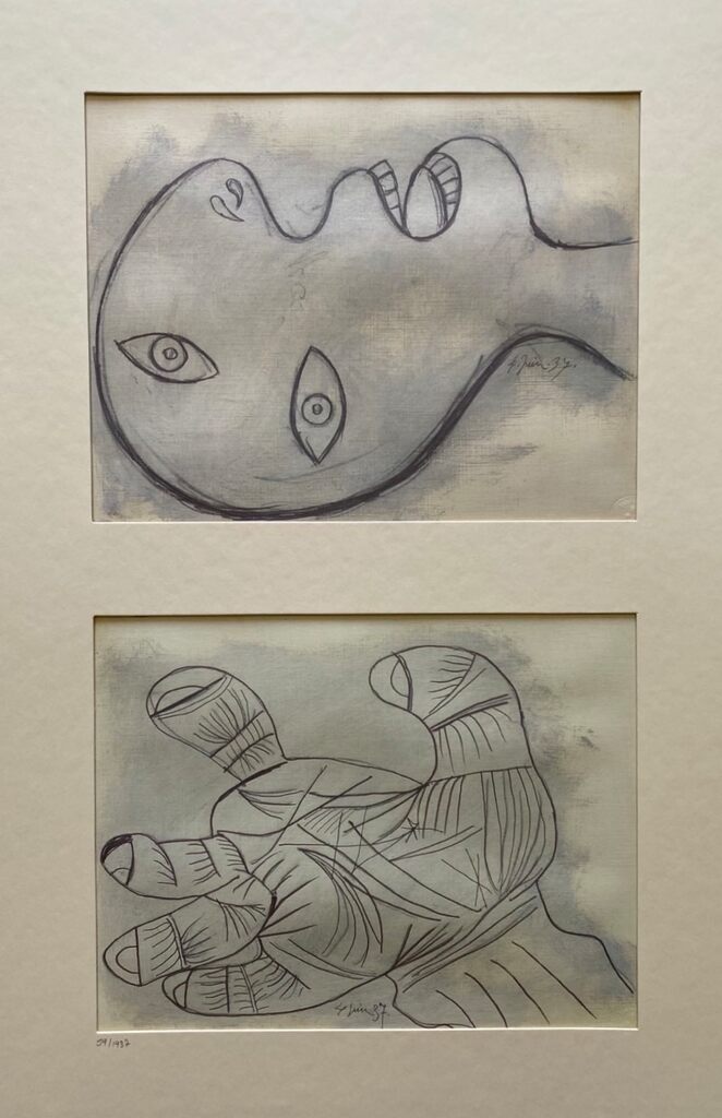 Guernica Study by Pablo Picasso, 1990