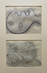 Guernica Study by Pablo Picasso, 1990