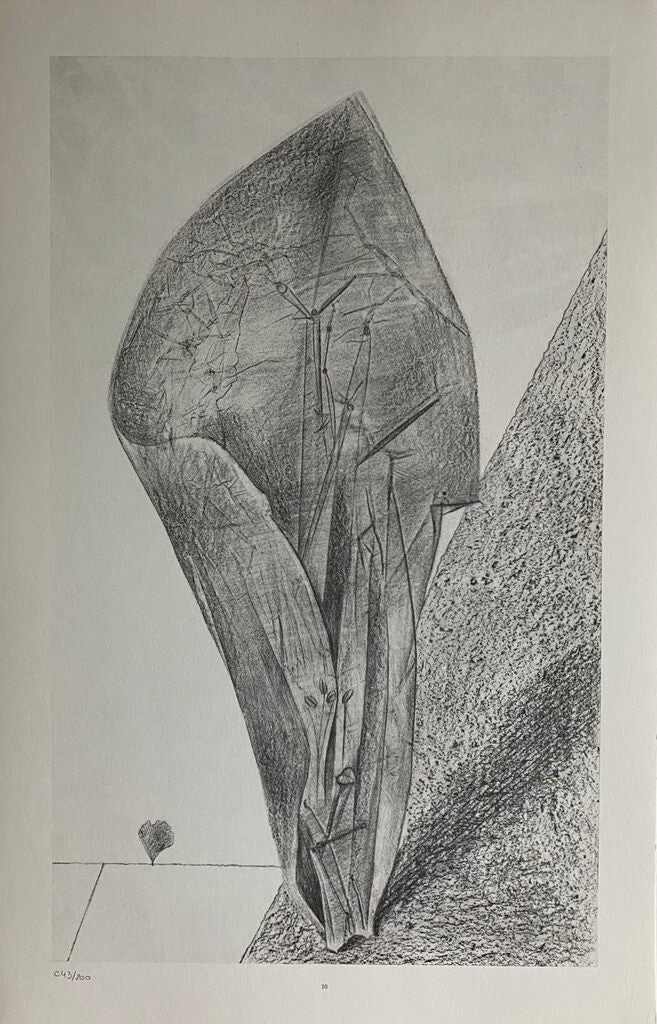 She Guards Her Secret (Elle garde son secret) by Max Ernst, 1972