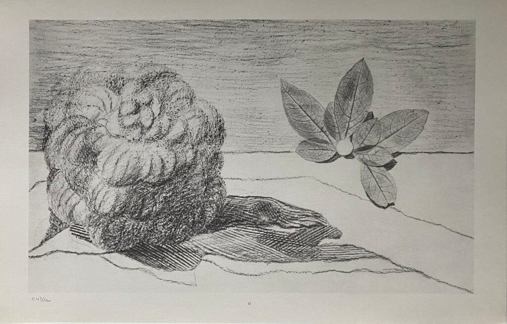 Fields of Honor, Flood, Seismic Plants (Les Champs d'honneur, les inondations, les plantes sismiques) de Max Ernst, 1972