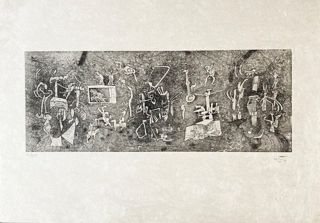 Le Verbo Hommérica by Roberto Matta, 1987