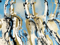 Blue Variations d'Arman, 1978 (vue 2)
