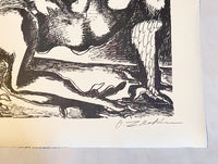 The Labours of Hercule - Fight against the Hydra of Lerna by Ossip Zadkine, 1960 (view 3)