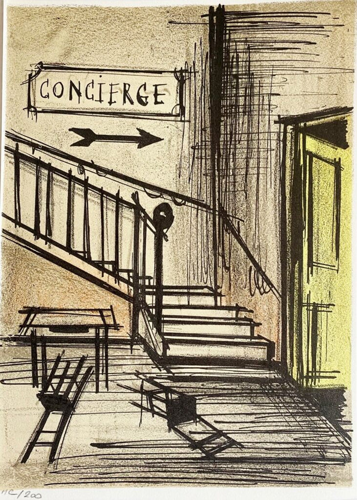 Concierge de Bernard Buffet, 1968