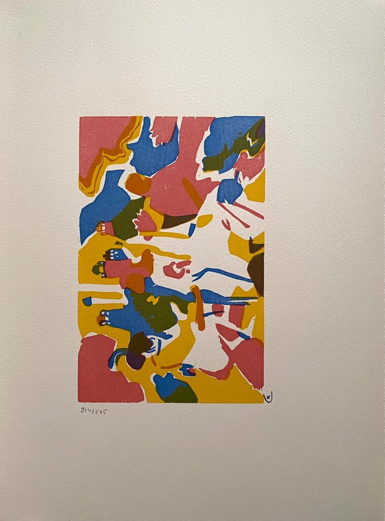 Hommage à San Lazzaro de Wassily Kandinsky, 1975