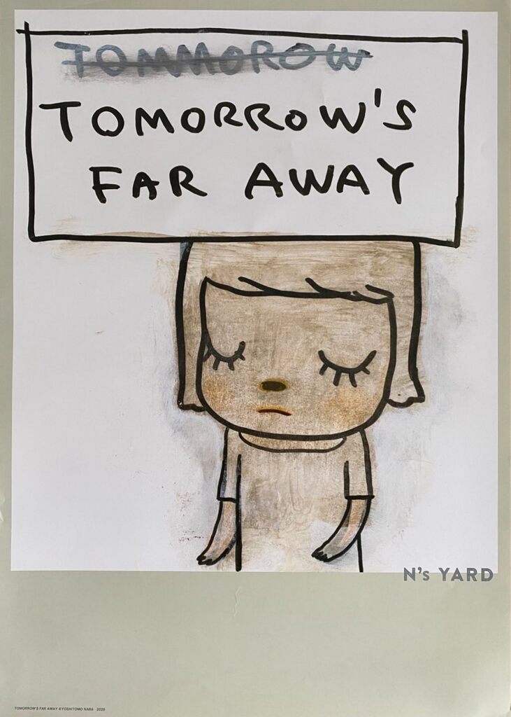 Tomorrow's Far Away by Yoshitomo Nara, 2020