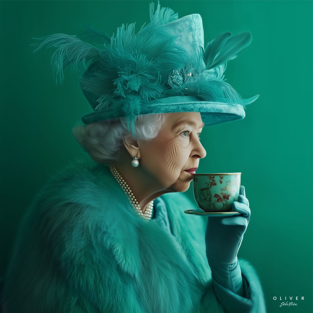 Queen of Tea by Sébastien Oliver, 2024