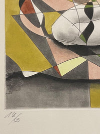 Couple lisant by Hans Erni, 1996 (view 2)