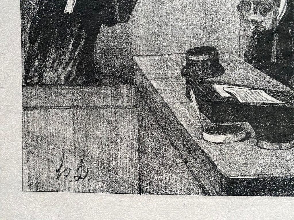 Court Scene by Honoré Daumier, 1918 (view 3)