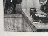 Court Scene by Honoré Daumier, 1918 (view 3)