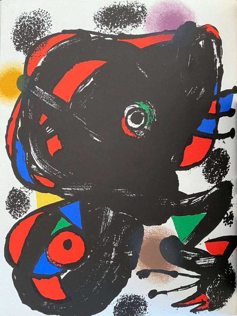 Composition by Joan Miró, 1976