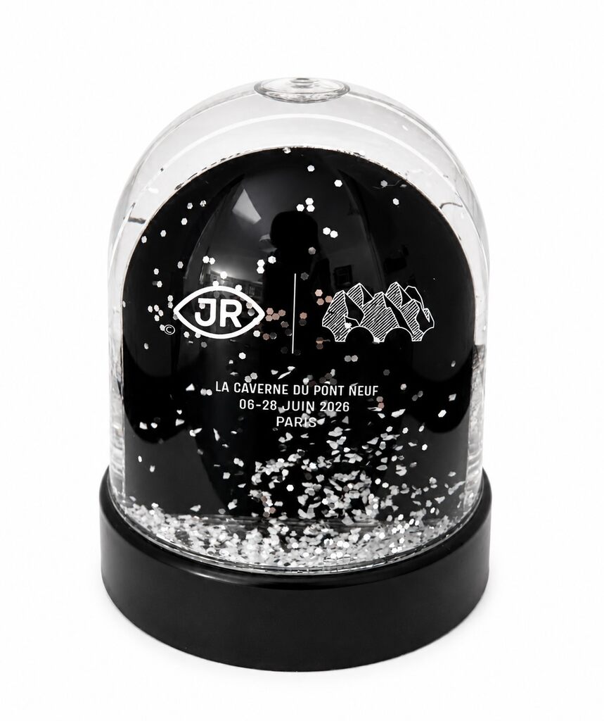 Projet Pont Neuf, Snow Globe by JR, 2026 (view 2)