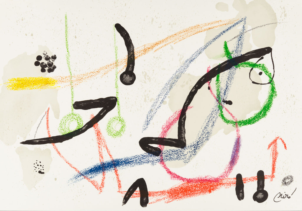 Maravillas con Variaciones Acrósticas 7 by Joan Miró, 1975