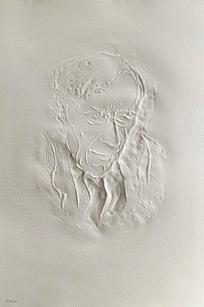 Portrait de Georges Braque by Aimé Daniel Steinlen, 1971