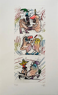 Ubu roi II de Roberto Matta, 1982