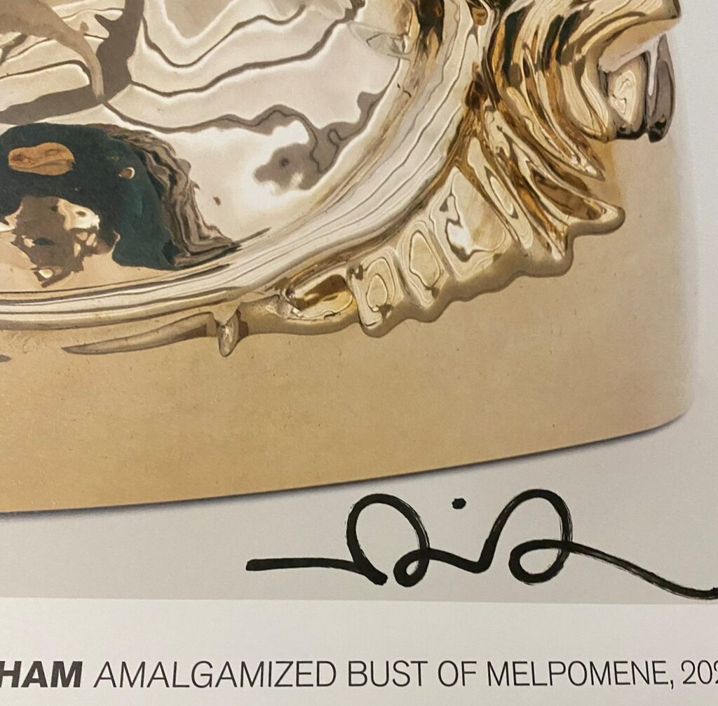 Amalgamized Bust of Melpomene (Signed) de Daniel Arsham, 2023 (vue 3)