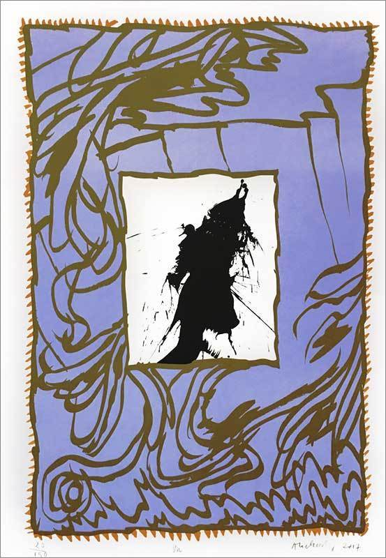 Jours Ouvrables I de Pierre Alechinsky, 2017