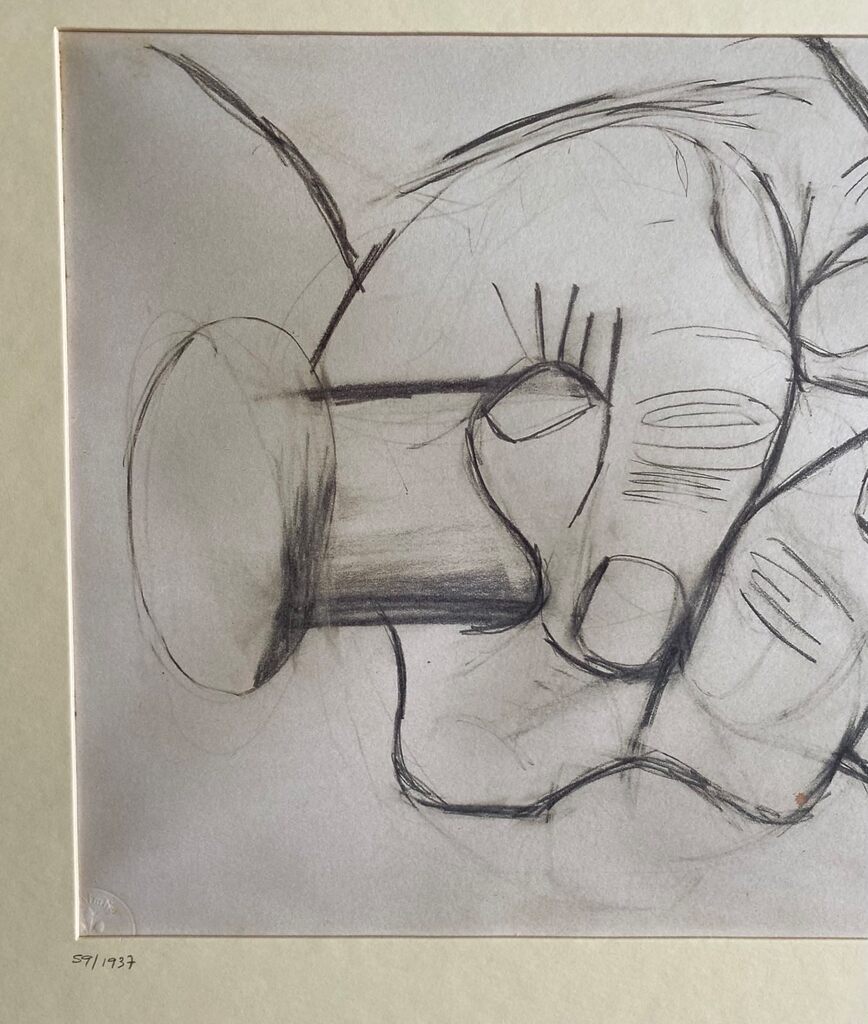 Guernica Study by Pablo Picasso, 1990 (view 3)