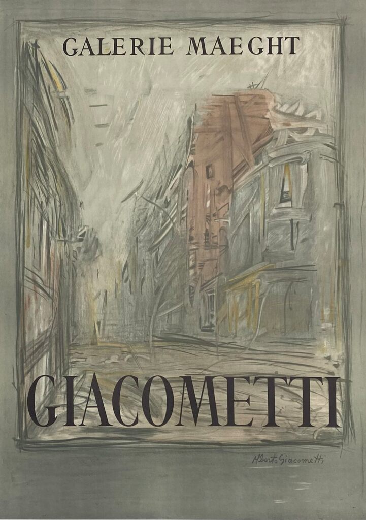 Rue d’Alesia by Alberto Giacometti, c. 1980
