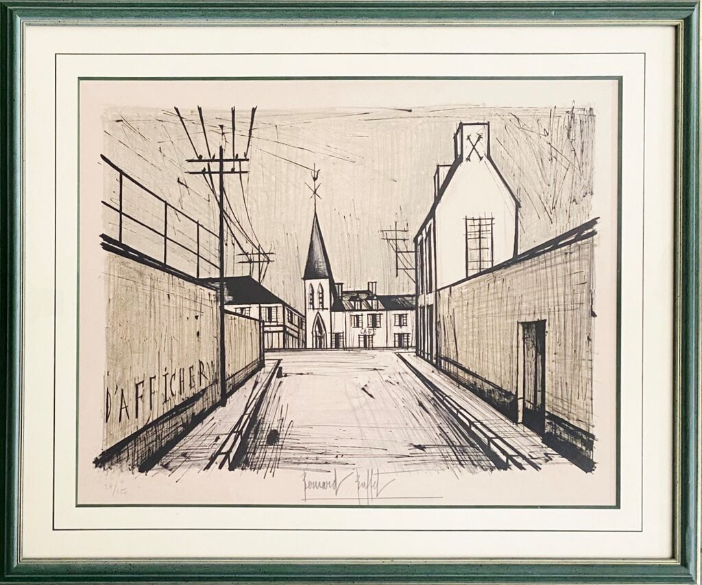 Eglise de Village de Bernard Buffet, 1969