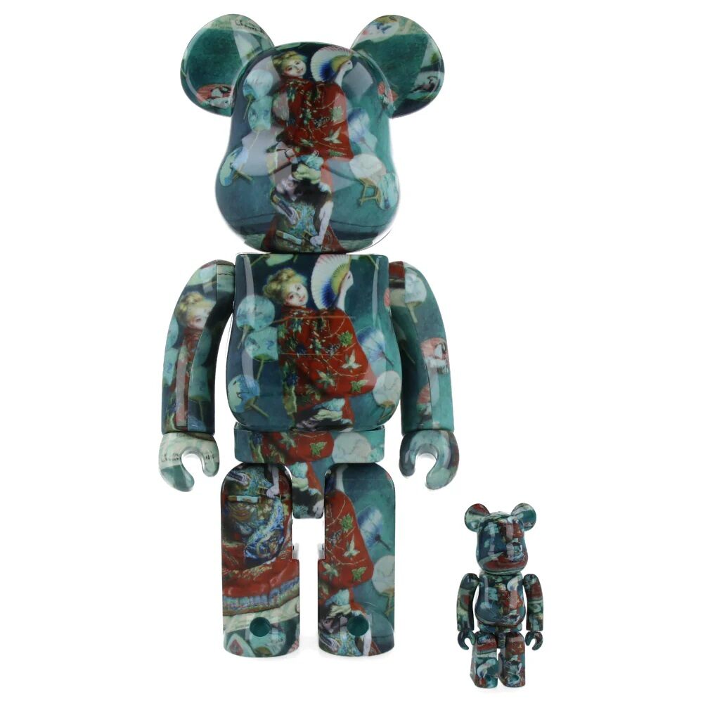 Claude Monet - La Japonaise 400% + 100% de BE@RBRICK, 2024