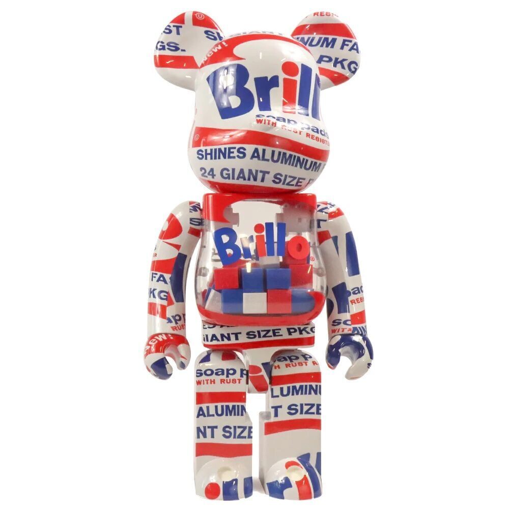 Andy Warhol Brillo 1000% by BE@RBRICK, 2022