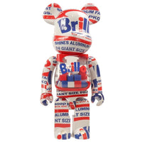 Andy Warhol Brillo 1000% by BE@RBRICK, 2022