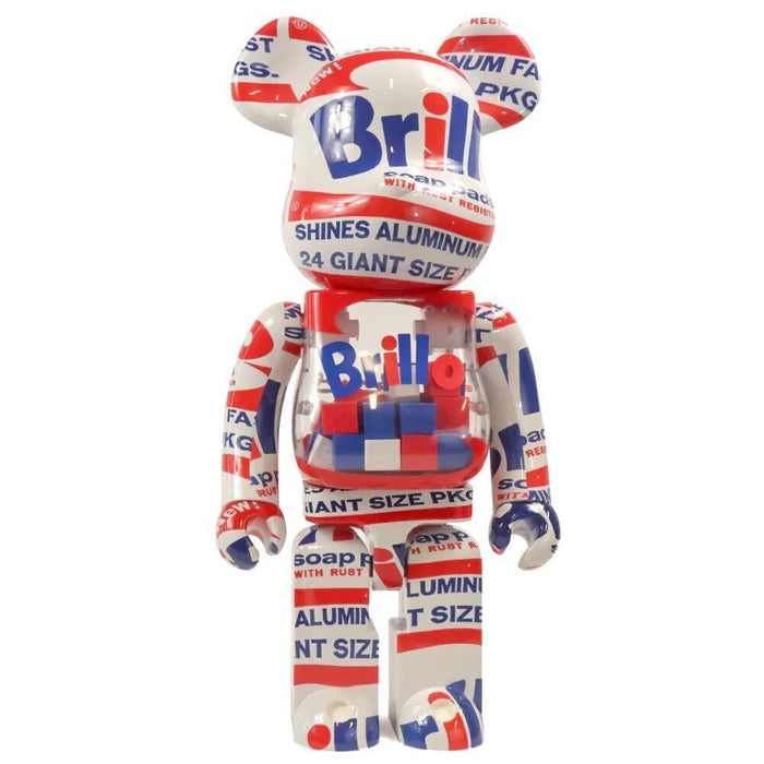 Andy Warhol Brillo 1000% by BE@RBRICK, 2022
