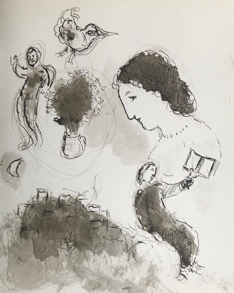 Lettres d'hivernage de Marc Chagall, 1973