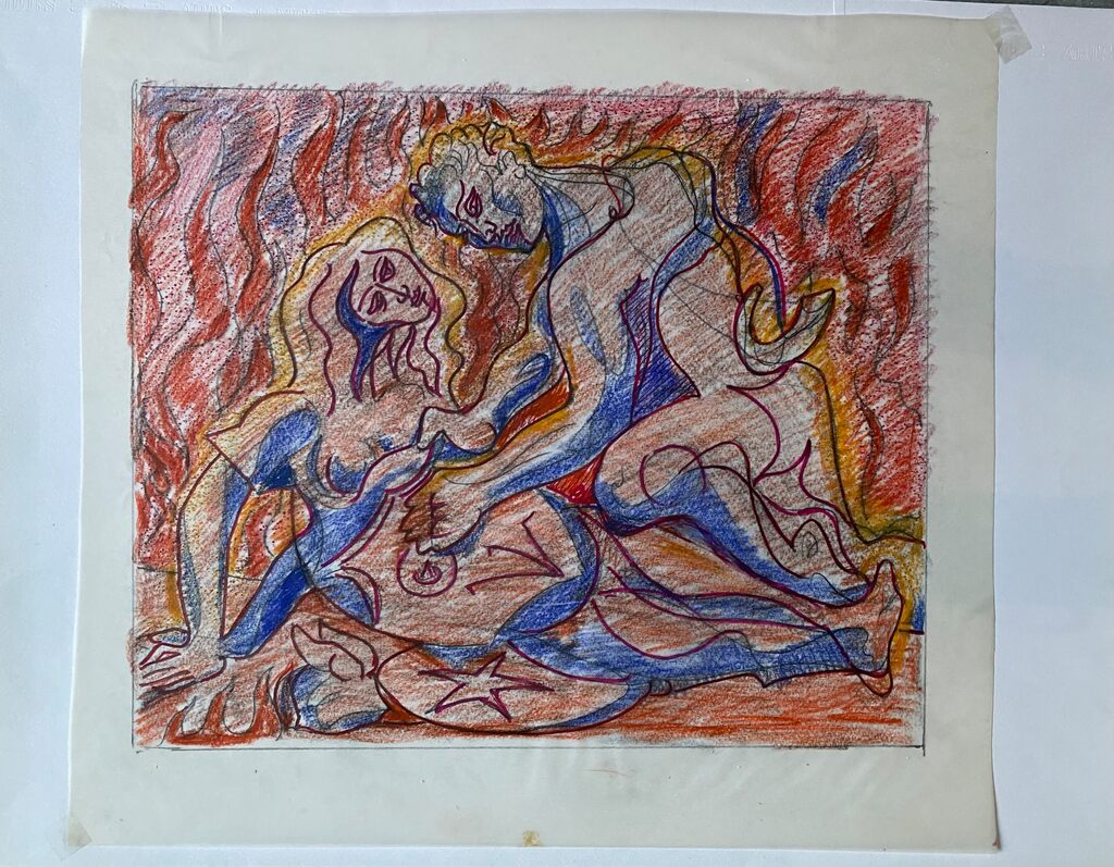 Siegfried & Brunhilde d'André Masson, 1979 (vue 2)