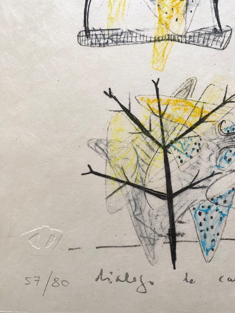 Entretiens morphologiques de Roberto Matta, 1987 (vue 2)